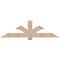 Ekena Millwork Redmond Smooth Timber Gable Bracket, Douglas Fir, 72"W x 21"H x 1 1/2"D x 5 1/2"F, 7/12 Pitch GBW072X21X0206RED00SDF - alternate 1